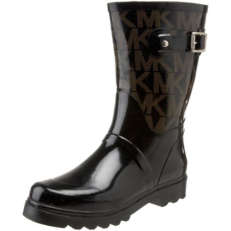 white michael kors rain boots|brown waterproof michael kors boots.